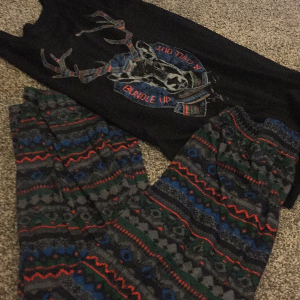 Boys large 12-14 pajamas